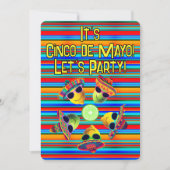 Invitation Personalized Cinco de Mayo Fiesta Lemon Lime  (Devant)
