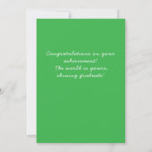 Invitation Personalized congratulations graduation card (Dos)