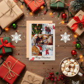 Invitation Personalized Family Christmas Card 2025 | Light