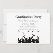 Invitation Personalized Graduation Custom Name and Class Year (Devant)