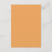 Invitation Personalized Gratitude Pumpkin Flat Note Card (Dos)