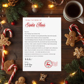 Invitation Personalized Letter From Santa Claus | North Pole 