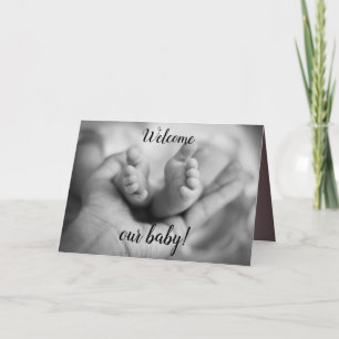 Invitation Personalized Tiny Baby Toes