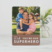 Invitation Personalized with 2 Photos and Text (Debout devant)