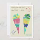 Invitation personnalisable (Devant)