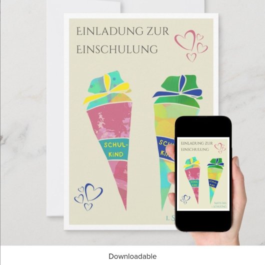 Invitation personnalisable