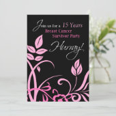 Invitation personnalisable 15 ans Survivor Party (Debout devant)