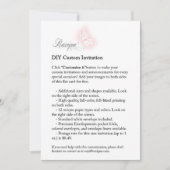 Invitation personnalisable 5x7 à imprimer (Devant)