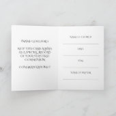 INVITATION PERSONNALISABLE AVEC DATE ET HEURE ET PASTEUR (Intérieur)