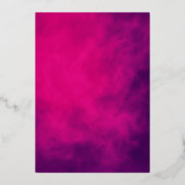 Invitation personnalisable avec feuille de papier (Recto)