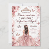 Invitation personnalisable d'anniversaire pour Qui (Devant)