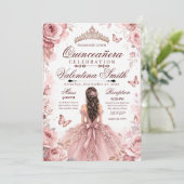 Invitation personnalisable d'anniversaire pour Qui (Debout devant)