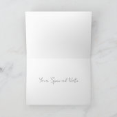 Invitation Personnalisable enregistrer la date (Intérieur)