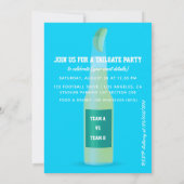 Invitation Personnalisable pour toute partie de chargement d' (Dos)