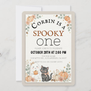 Invitation personnalisable pour un premier anniver
