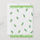 Invitation Personnalisable Safari fête d'anniversaire (Dos)