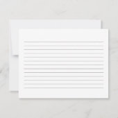 Invitation Personnalisé (Dos)