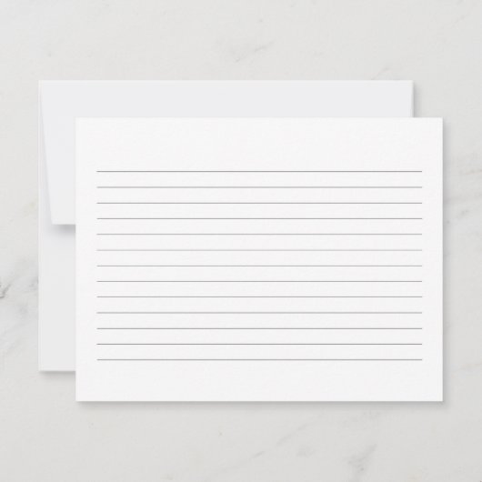 Invitation Personnalisé (Dos)