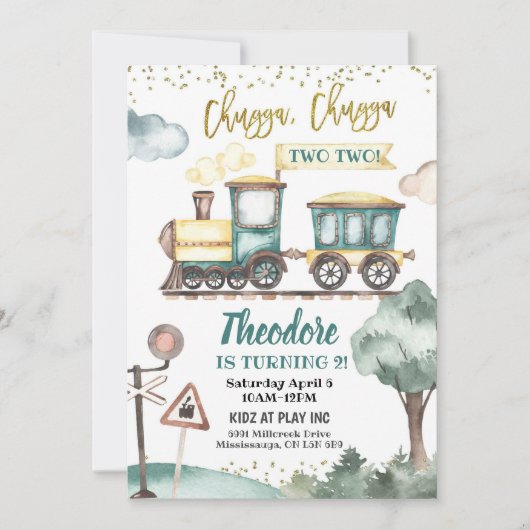 INVITATION PERSONNALISÉ (Devant)