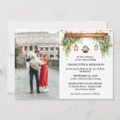 Invitation Personnalisé 2 Mariage photo (Devant)