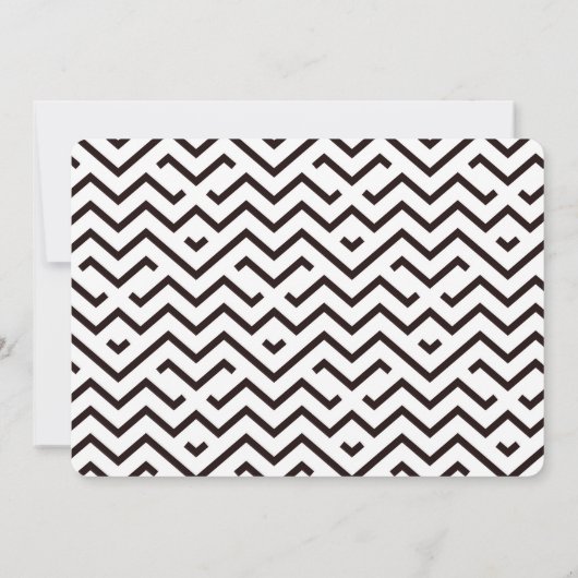 Invitation Personnalisé 4 Photo Laurel Mariage Monogrammé (Dos)