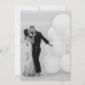 Invitation Personnalisé Ajouter Propre Photo Image Mariage En (Devant)