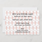 Invitation personnalisé Cajun Crawfish Fleur de Li (Dos)