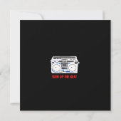 Invitation personnalisé de soirée dansante (Dos)