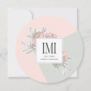 Invitation Personnalisé Élégant Rustique Moderne Mariage Invi
