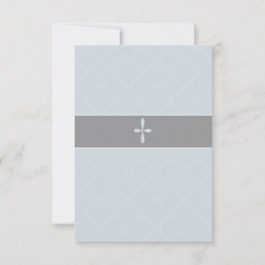 Invitation Personnalisé Garçons Christening, Baptême Invitati (Dos)