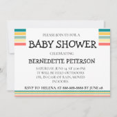 Invitation Personnalisé Let's Get Beachy Baby shower (Devant)