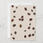 Invitation Personnalisé Ne pas déverser les haricots Surprise (Dos)