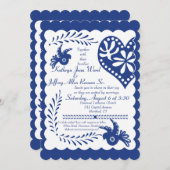 Invitation Personnalisé pour Kathryn Blue (Devant / Derrière)