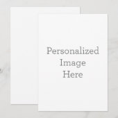 Invitation personnalisée (Devant / Derrière)