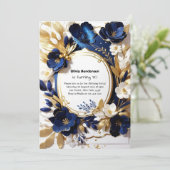 Invitation personnalisée 30e anniversaire (Debout devant)