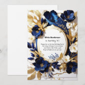 Invitation personnalisée 30e anniversaire (Devant / Derrière)