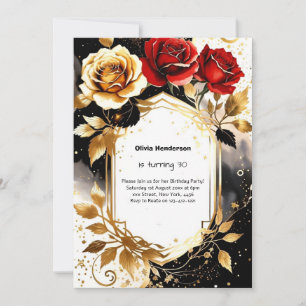 Invitation personnalisée 30e anniversaire