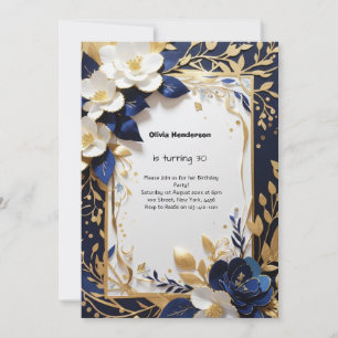 Invitation personnalisée 30e anniversaire