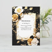 Invitation personnalisée 30e anniversaire (Debout devant)