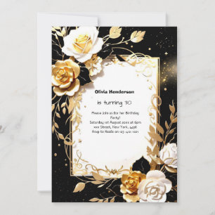 Invitation personnalisée 30e anniversaire