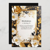 Invitation personnalisée 30e anniversaire (Devant / Derrière)