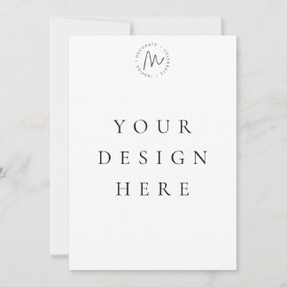 Invitation personnalisée 5x7