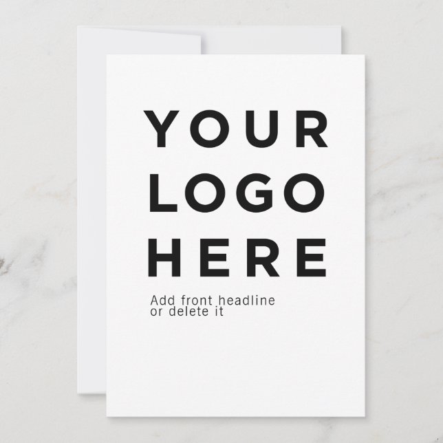 Invitation personnalisée 5x7 (Devant)