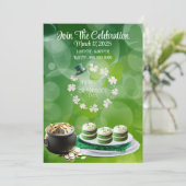 Invitation personnalisée à la fête de la Saint Pat (Debout devant)