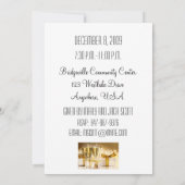 Invitation personnalisée à la fête du 60e annivers (Dos)