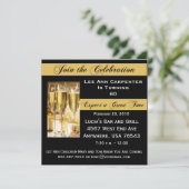 Invitation personnalisée à la fête du 60e annivers (Debout devant)