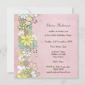 Invitation personnalisée à la fête du 60e annivers (Dos)