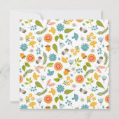 Invitation personnalisée à la fête du jardin (Dos)