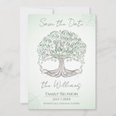 Invitation personnalisée à la réunion d'arbre géné (Devant)