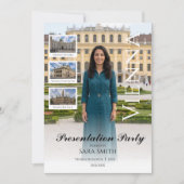 Invitation personnalisée à une soirée de présentat (Devant)